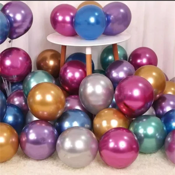 Metallic color balloons-10 pcs