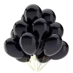 Black ballon-10pc/Black Monty balloon * 10 pcs/Monty balloon-10pc