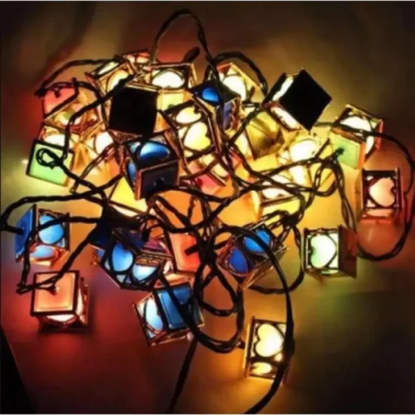 Box fairy lights,led heart box for wedding,party,birthday decorative string lights/led decoration dhol lights