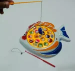 Fun Fishing Board Game Toy with Music for Kids (15 Fish)